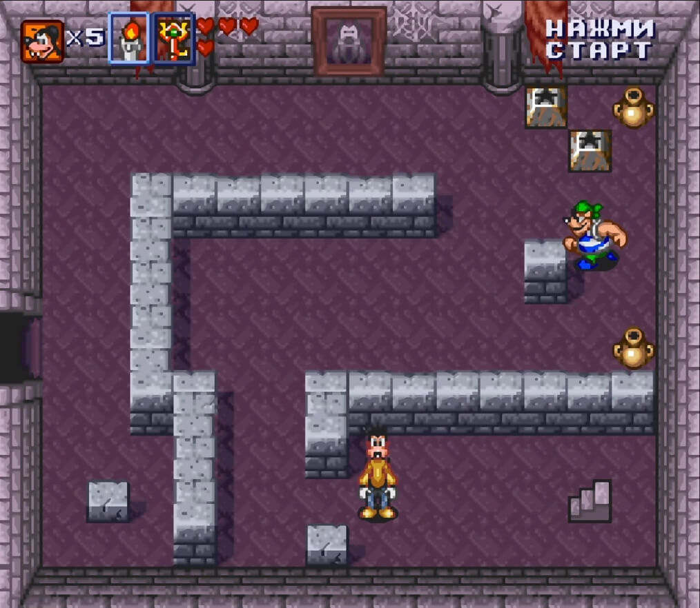 Goof Troop - геймплей игры Super Nintendo\Famicom